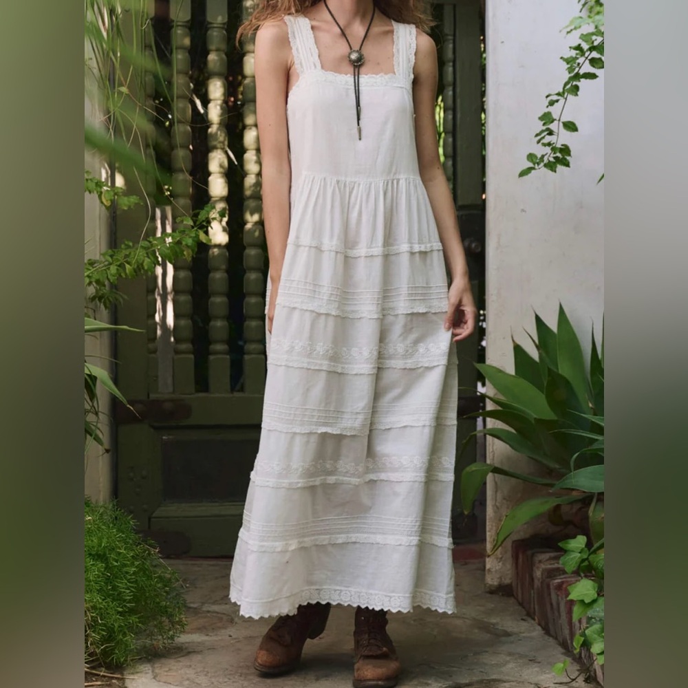 Reverie Dress. The Great. White, size 0